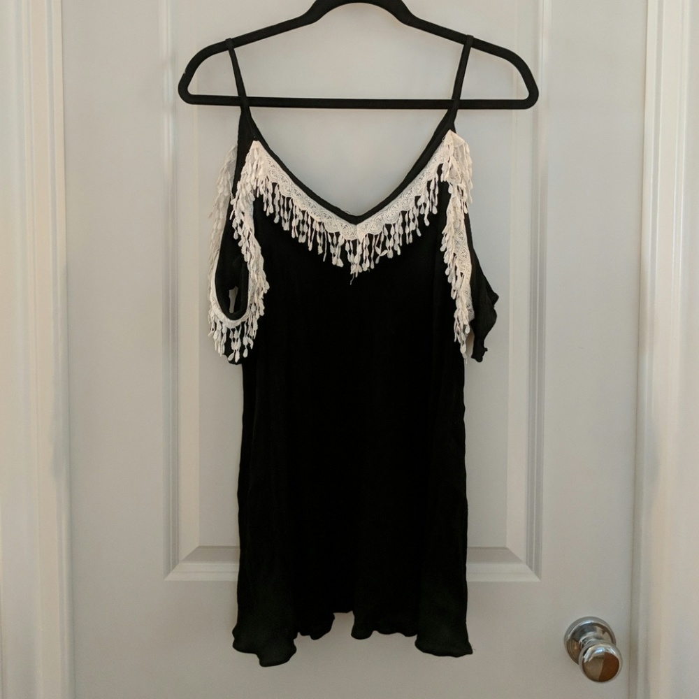 Lulus cold shoulder dress